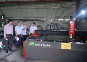 Hỗ trợ ứng dụng máy móc thiết bị tiên tiến trong sản xuất gia công cơ khí cho Công ty TNHH Ân Sơn Phát