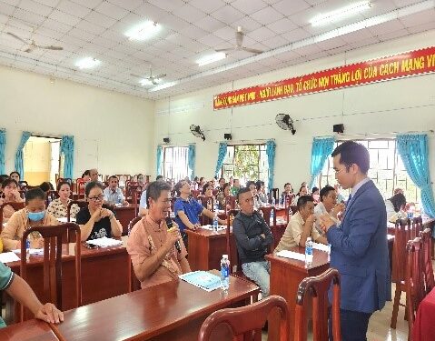 Tập huấn bồi dưỡng kỹ thuật áp dụng sản xuất sạch hơn cho các cơ sở sản xuất công nghiệp năm 2023 tại huyện Long Điền