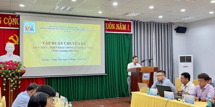 TẬP HUẤN KIẾN THỨC, CHÍNH SÁCH PHÁT TRIỂN CÔNG NGHIỆP HỖ TRỢ